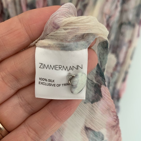 🔥Reduced $30!🔥Zimmermann Jasper Blouse Top BNWT 0/US4 - Picture 8 of 14